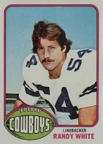 1976 Topps #158 Randy White Rookie Card