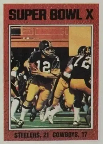 1976 Topps #333 Super Bowl X Football Card