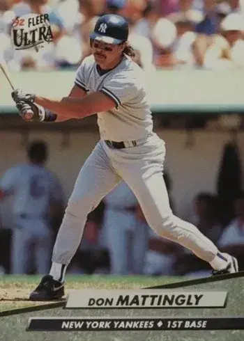 1992 Fleer Ultra #105 Don Mattingly Baseball Card