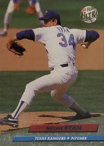 1992 Fleer Ultra #141 Nolan Ryan Baseball Card