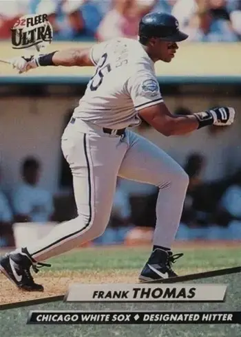 1992 Fleer Ultra #44 Frank Thomas Baseball Card
