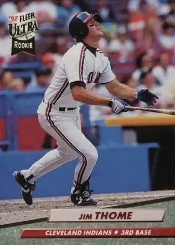 1992 Fleer Ultra #54 Jim Thome Rookie Card