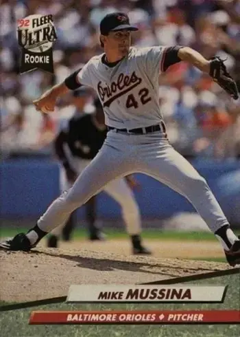 1992 Fleer Ultra #9 Mike Mussina Rookie Card