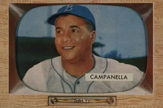 1955 Bowman #22 Roy Campanella Baseball Card