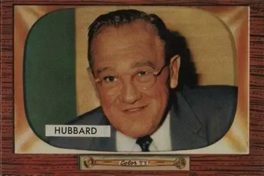 1955 Bowman #315 Cal Hubbard Baseball Card