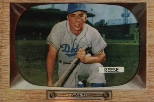 1955 Bowman #37 Pee Wee Reese Baseball Card