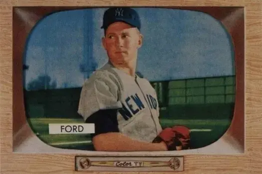 1955 Bowman #59 Whitey Ford Baseball Card