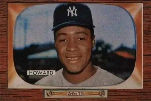 1955 Bowman #68 Elston Howard Rookie Card