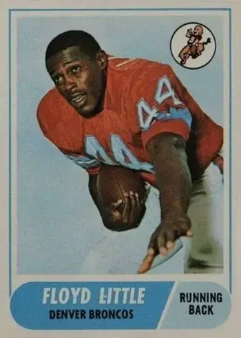 1968 Topps #173 Floyd Little Football Card