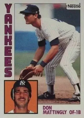 1984 Topps Nestle #8 Don Mattingly Baseball Card