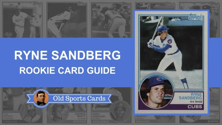 A Collage of Ryne Sandberg Rookie Cards